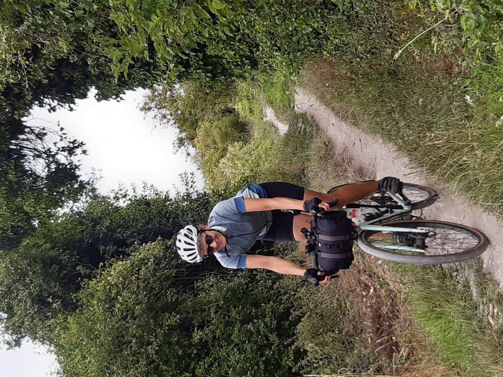 Carve that singletrack, bro!