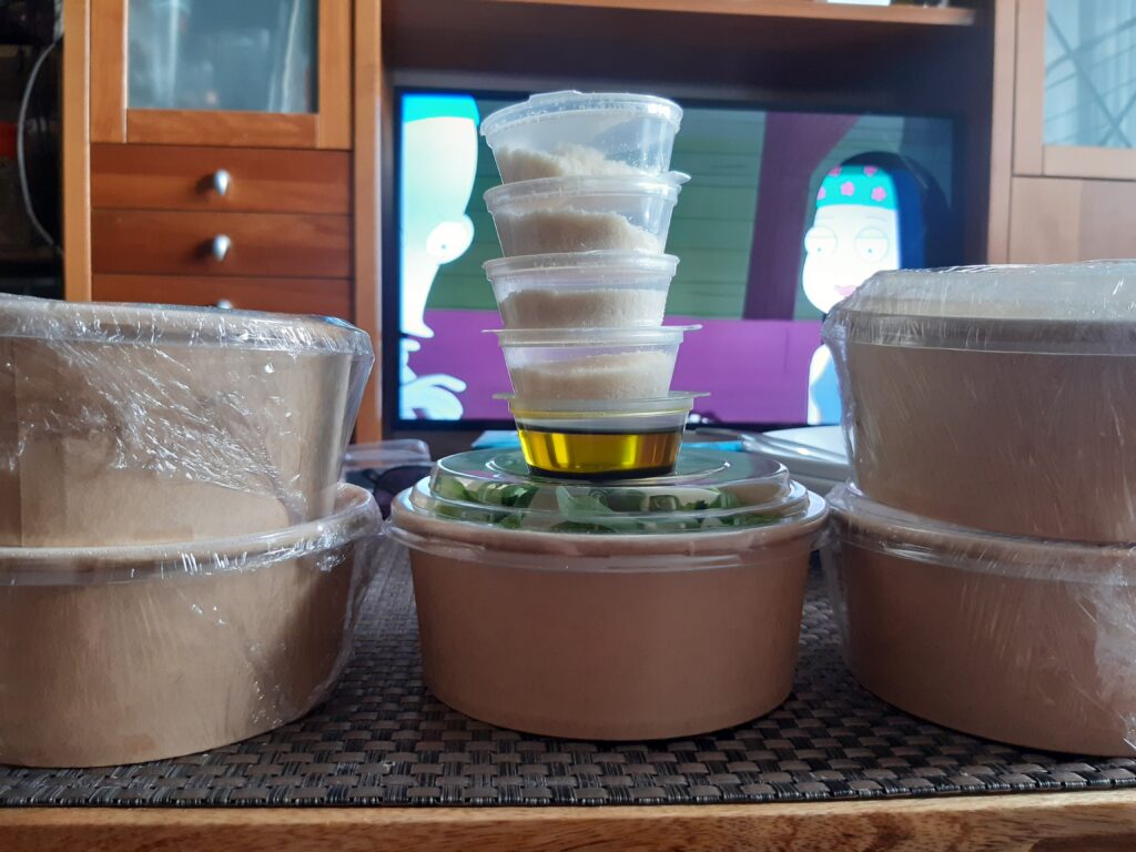 Got a bit carried away with the dinner order