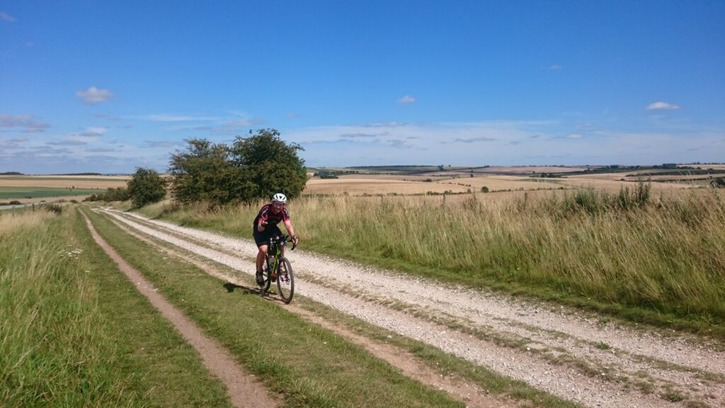 Towards the southern end the trails open up a lot more