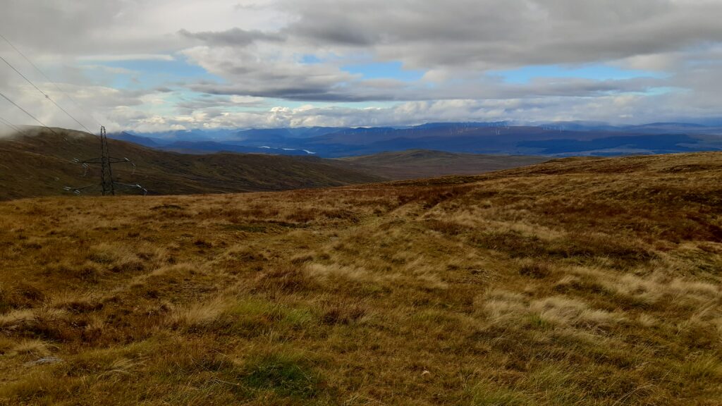 The top of Corrieyairack Pass