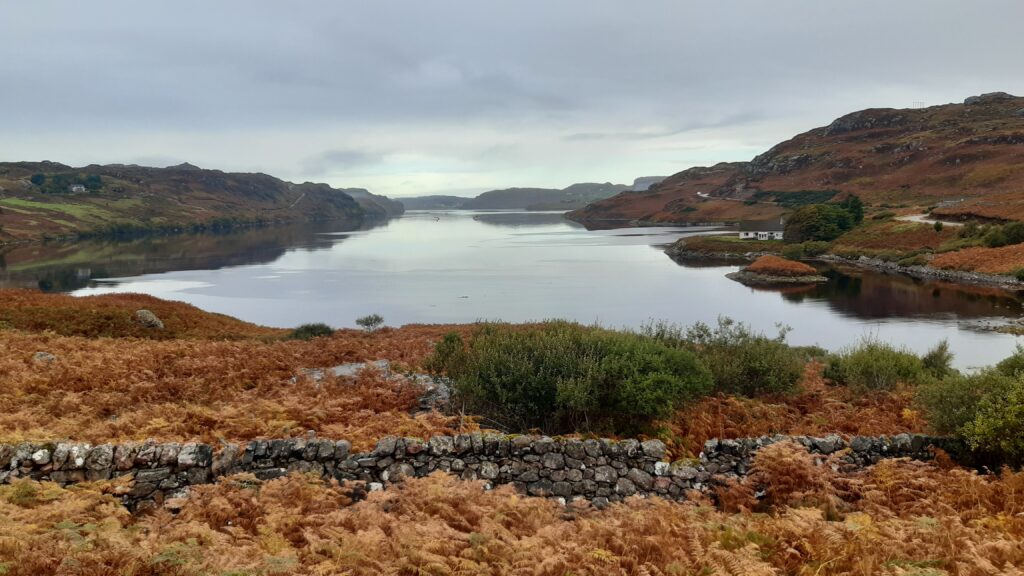 View of Loch Inchard from A838