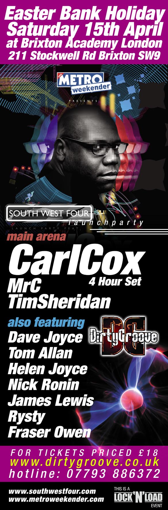 Carl Cox @ Brixton