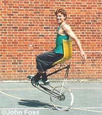 Recumbent Unicycle