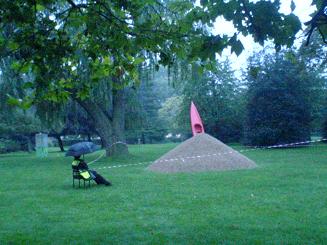 Rabbits not half as weird as the guarded 'Canoe in Dirt'