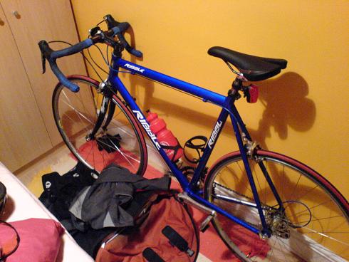 Ribble resting up after it's Debut Ride