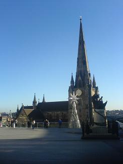 Uncharacteristically blue, apparently