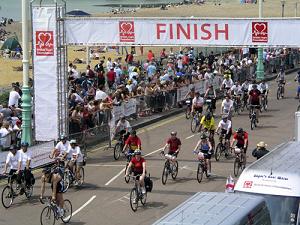 BHF London 2 Brighton Finish Line