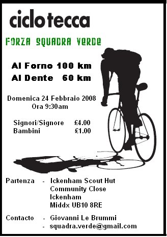 Willesden CC Reliability Ride 2008