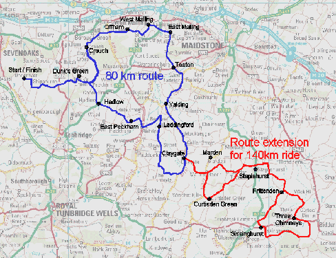 Circuit of Kent Sportive Route